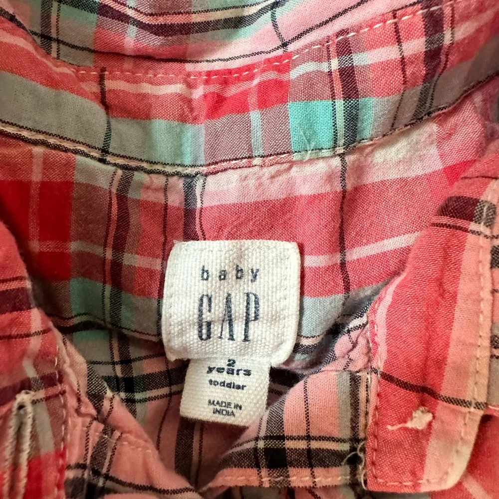 Girls 2T Fall Autumn flannel colorful set of girl toddler tops dresses s… - Picture 5 of 8